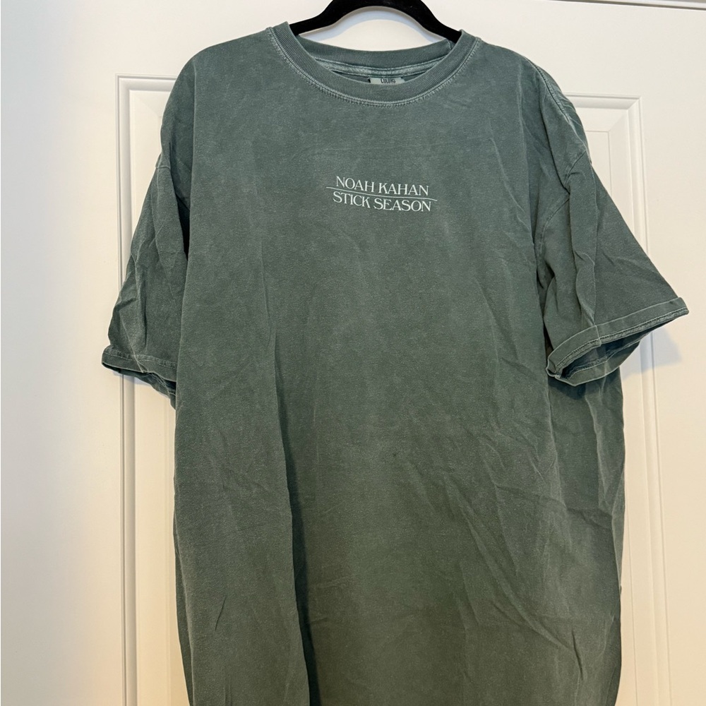 Noah Kahan Forest Green Short Sleeve Tee